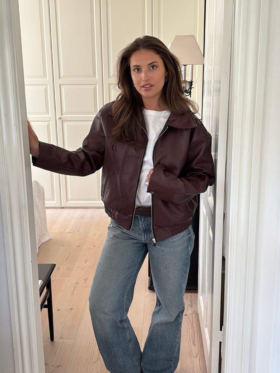 Emmy Jacket - Burgundy