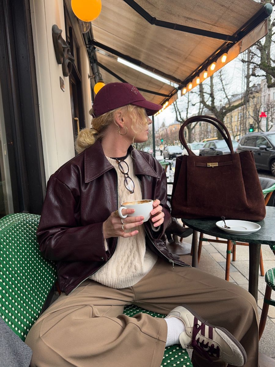 Emmy Jacket - Burgundy