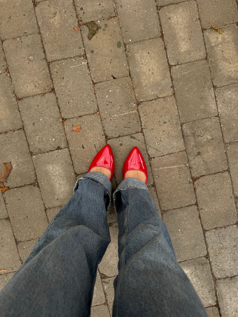 Olivia ballerina - Red