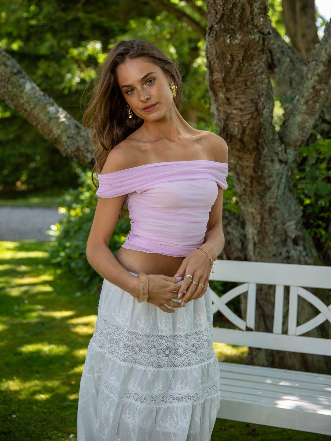 Vira mesh top - Pink