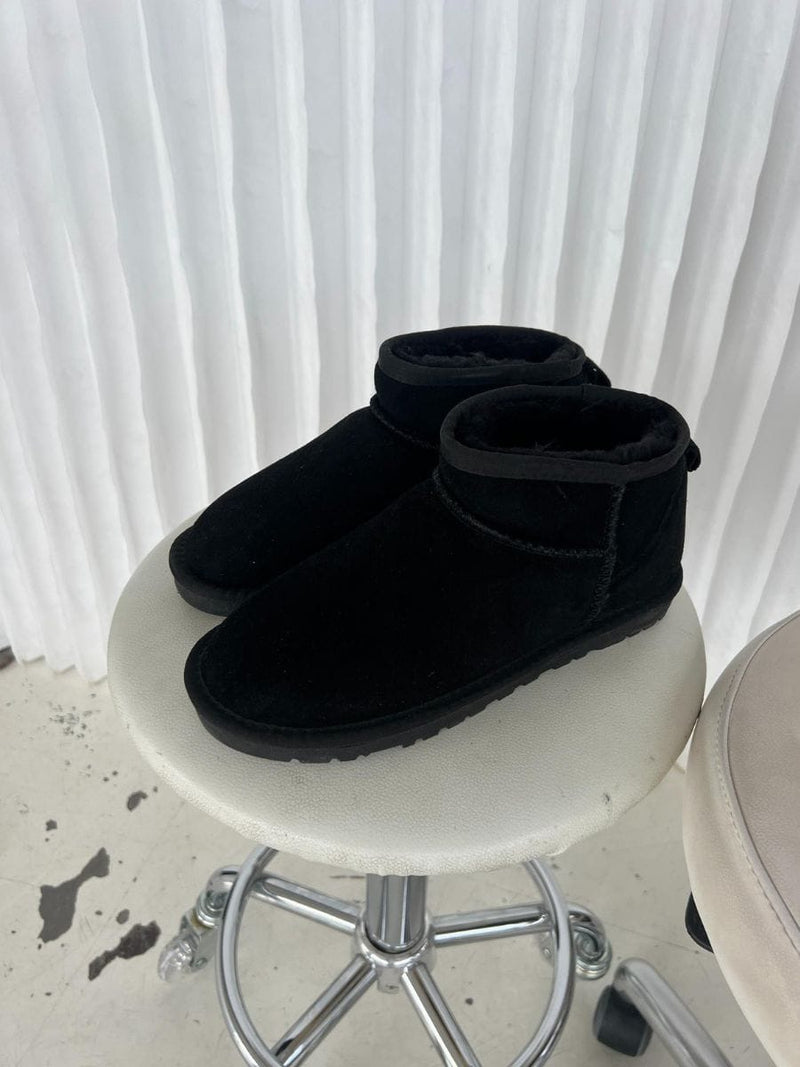 Teddy boots - Black