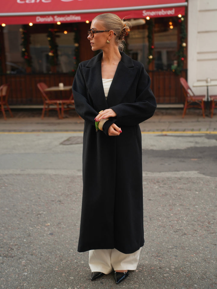 Kelly long coat - Black