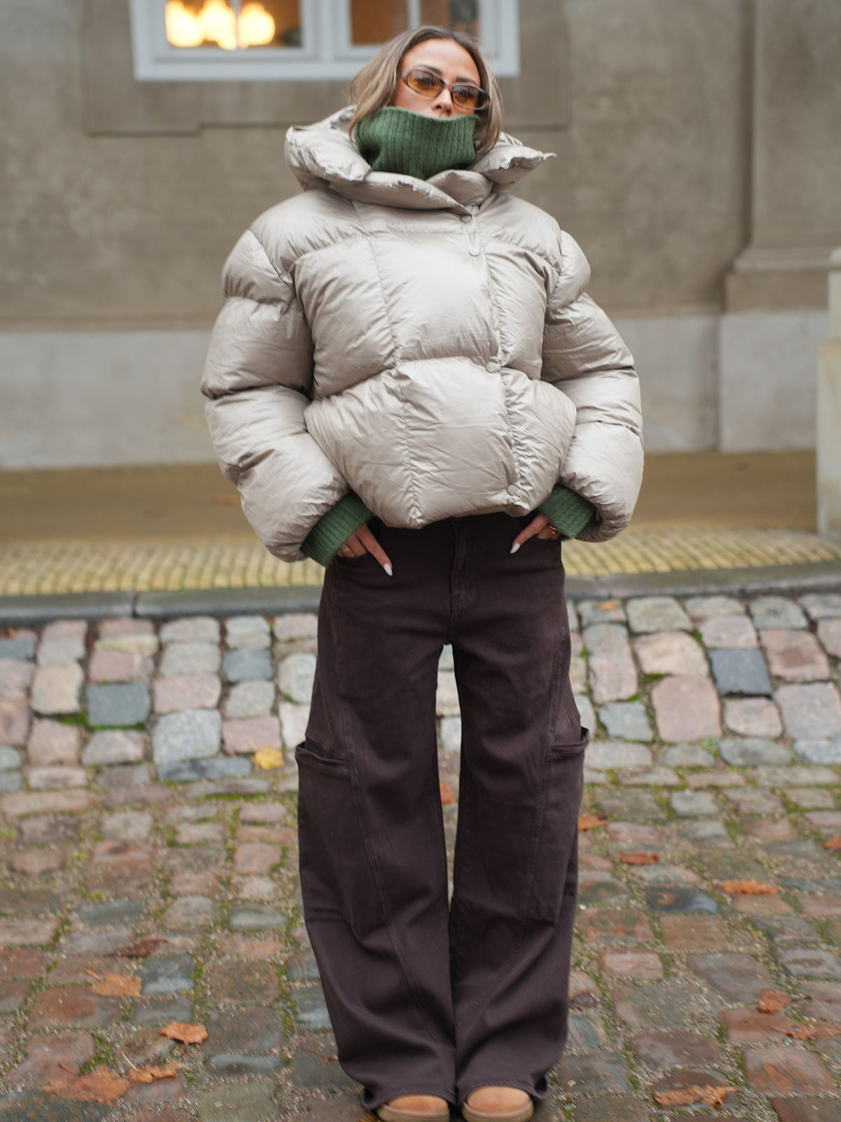 Ellinor Puffer Jacket Sage