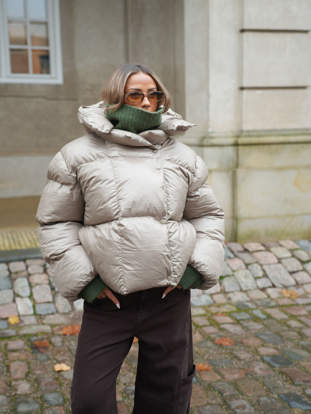 Ellinor Puffer Jacket - Sage