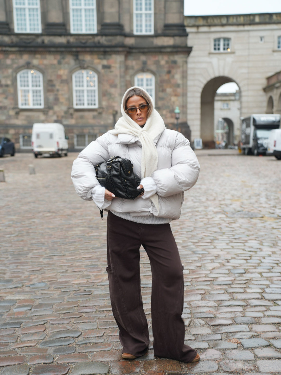 Ellinor Puffer Jacket - Ivory