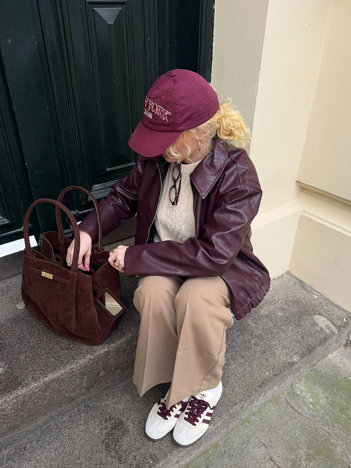 Emmy Jacket - Burgundy
