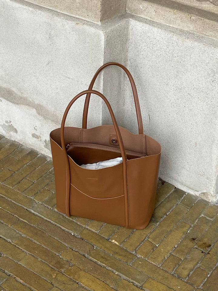 Helene Shoulder Bag - Brown