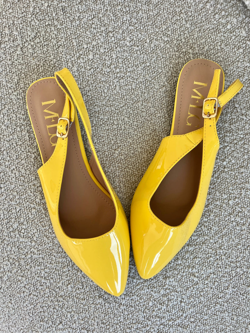 Olivia ballerina - Yellow