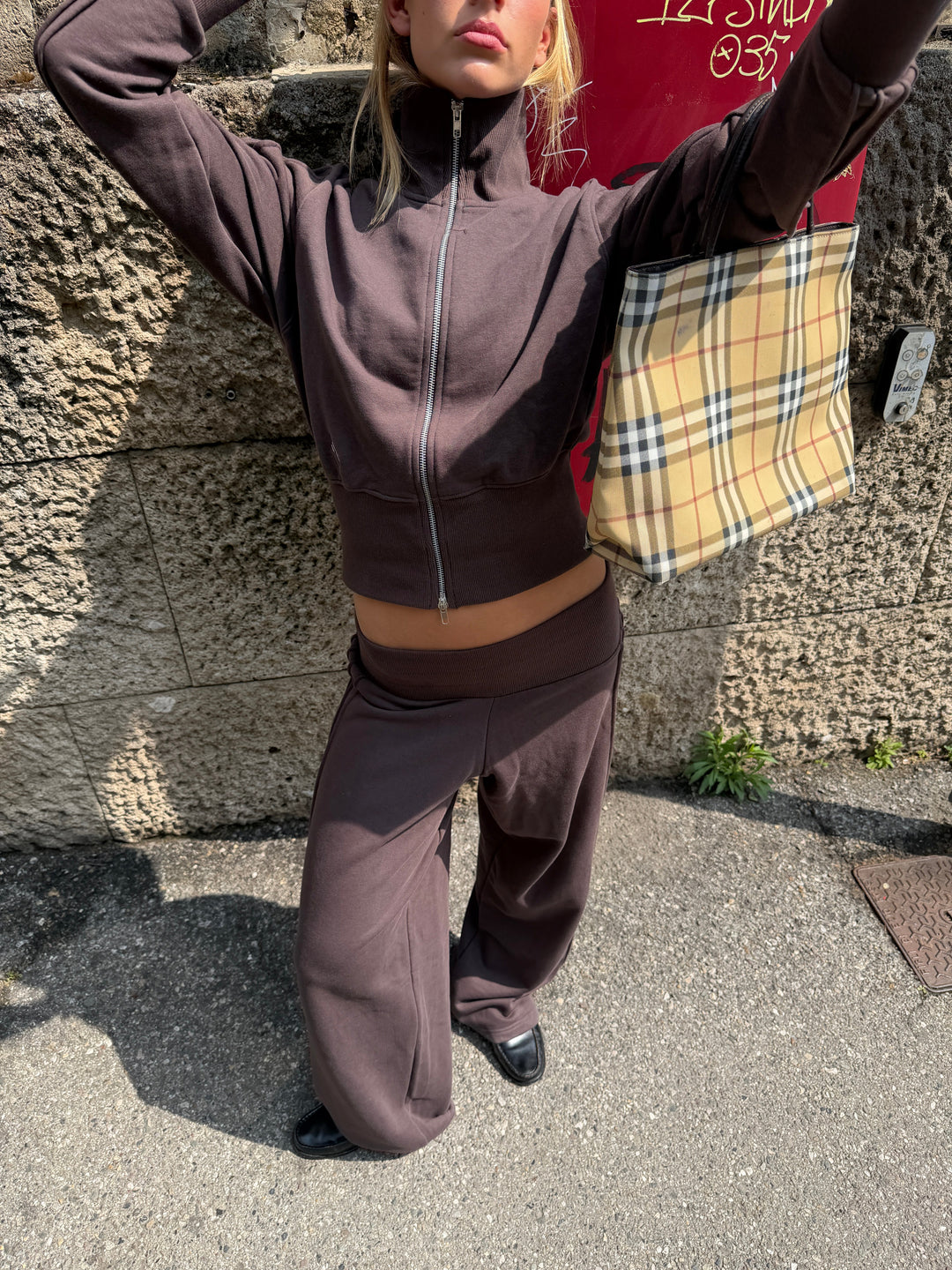Kenya sweatpants - Brown