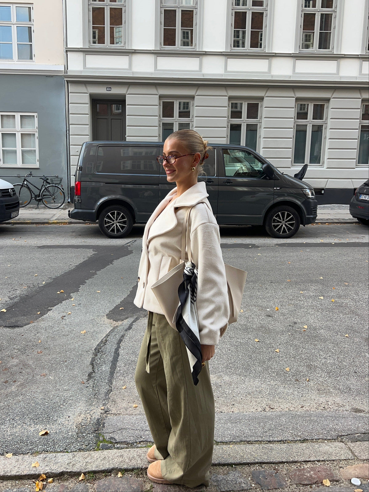 Kelly Short Coat White