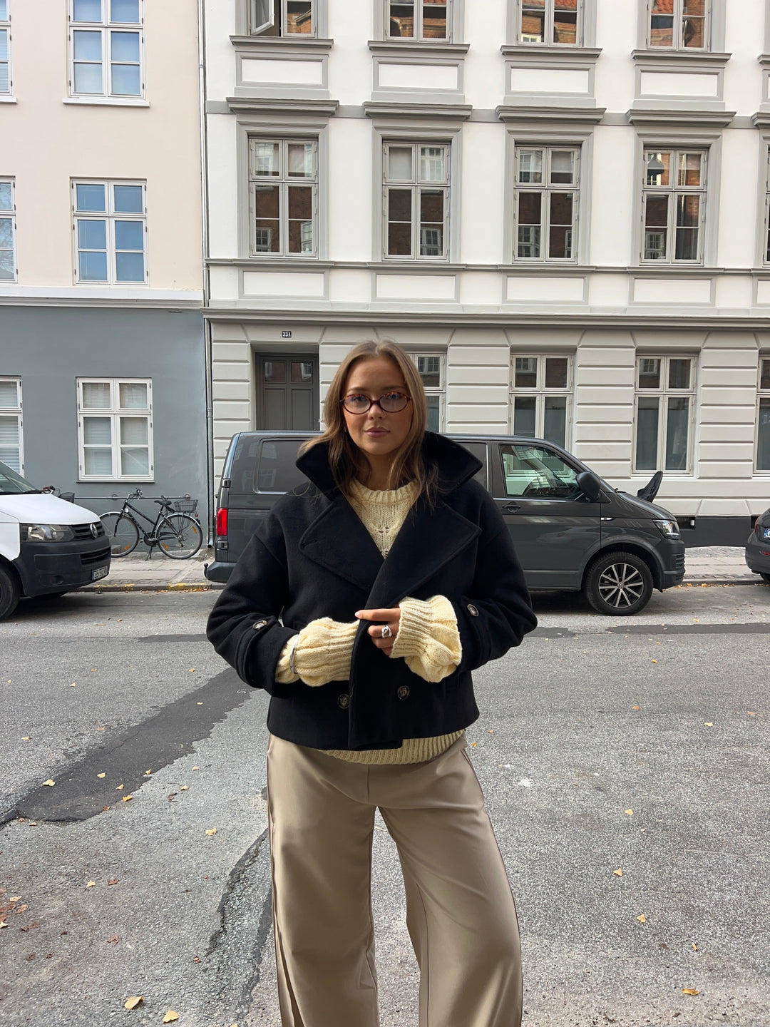 Kelly short coat - Black