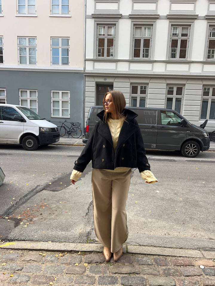 Elena loose suit pants - Beige