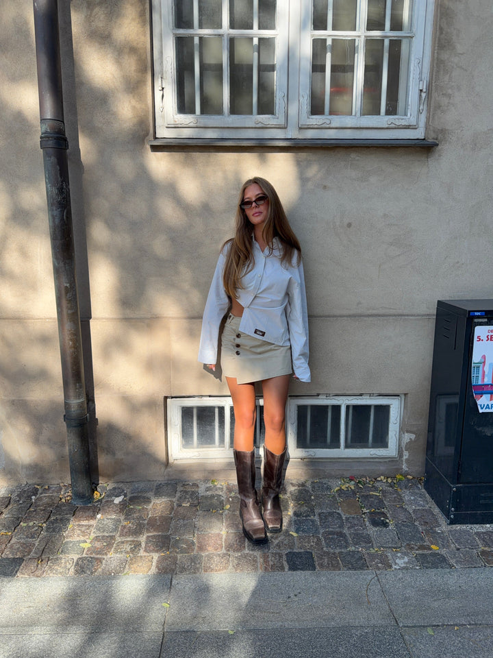 Ruby mini skirt - Beige