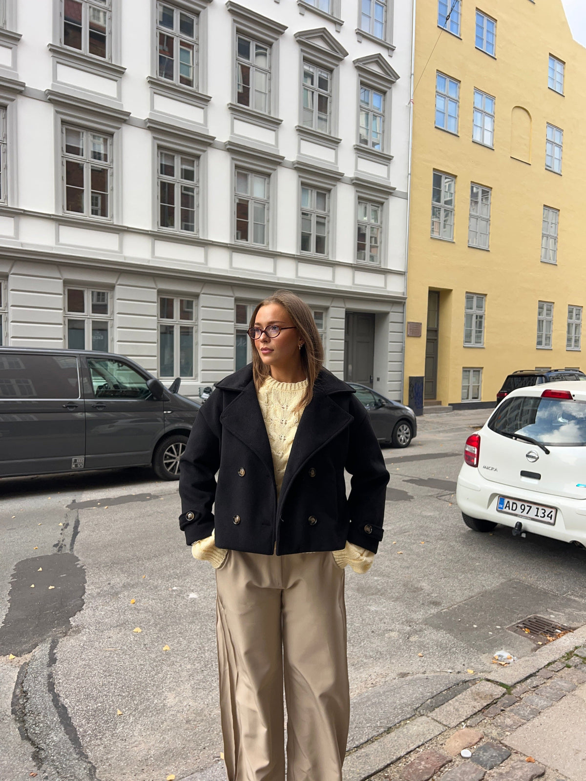 Kelly Short Coat Black