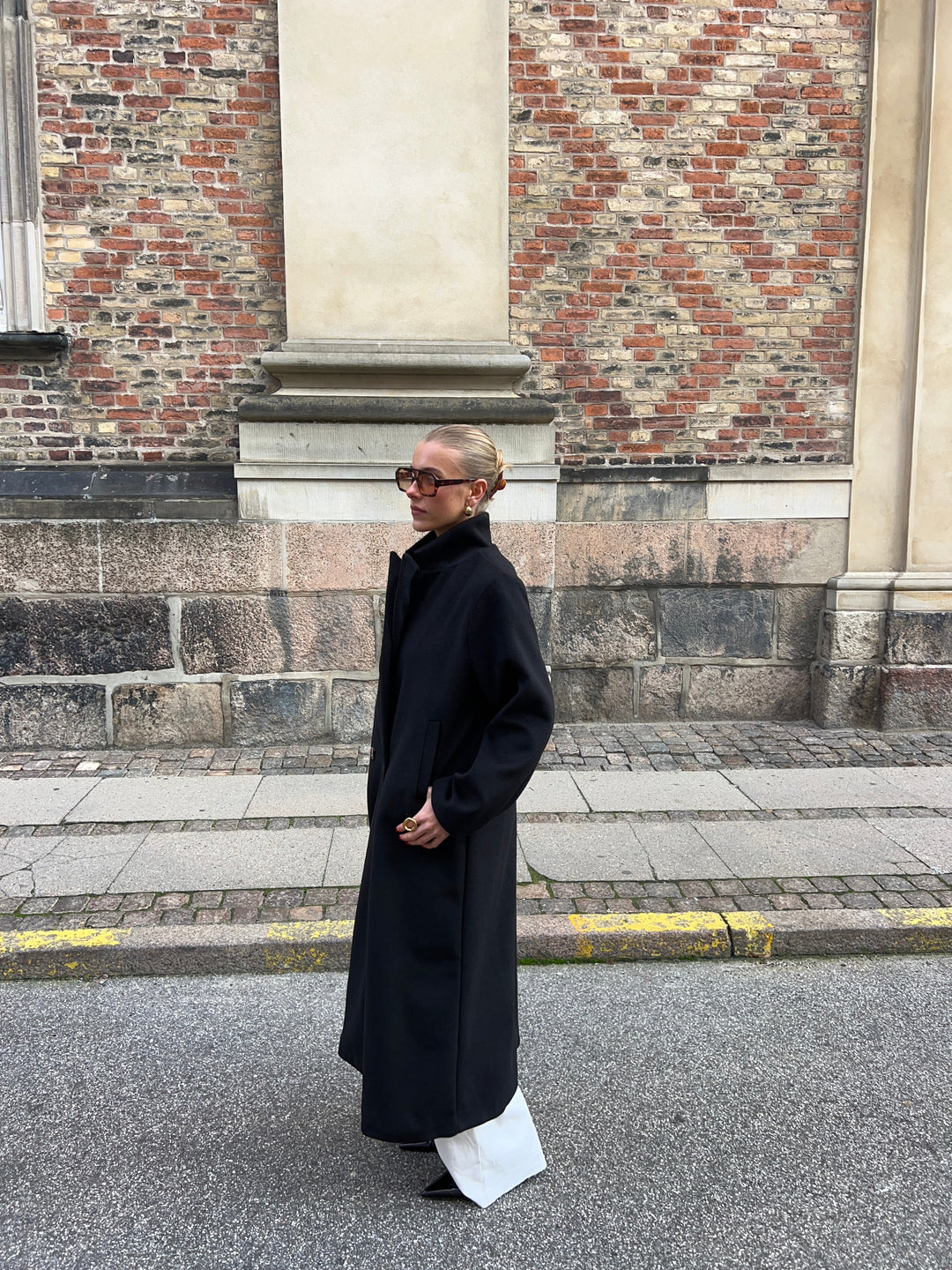 Kelly long coat - Black