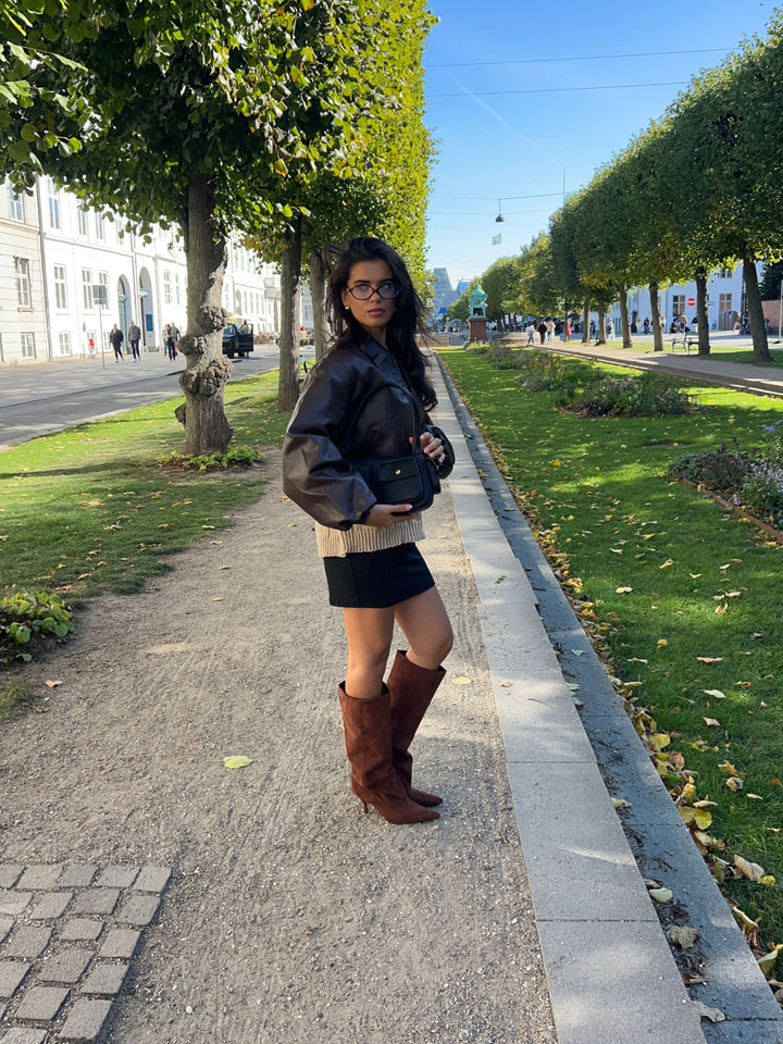 Viva suede boots - Brown