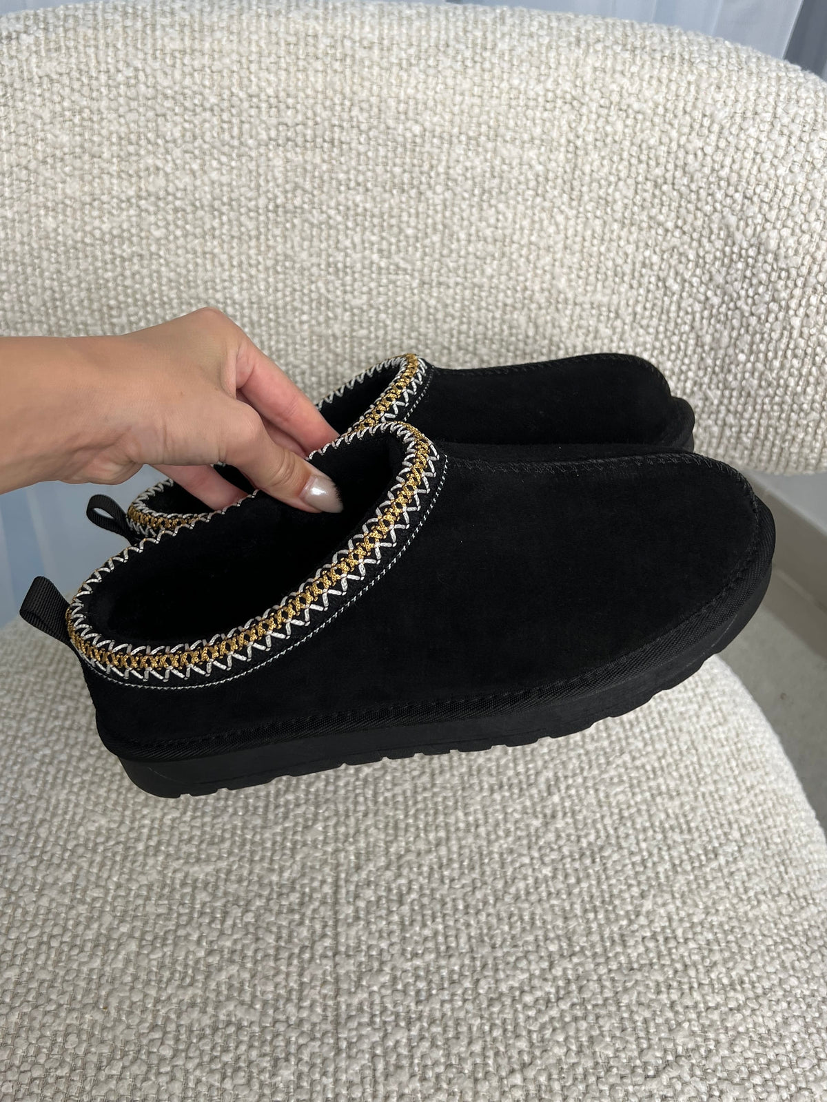 Tora Teddy Shoe Black