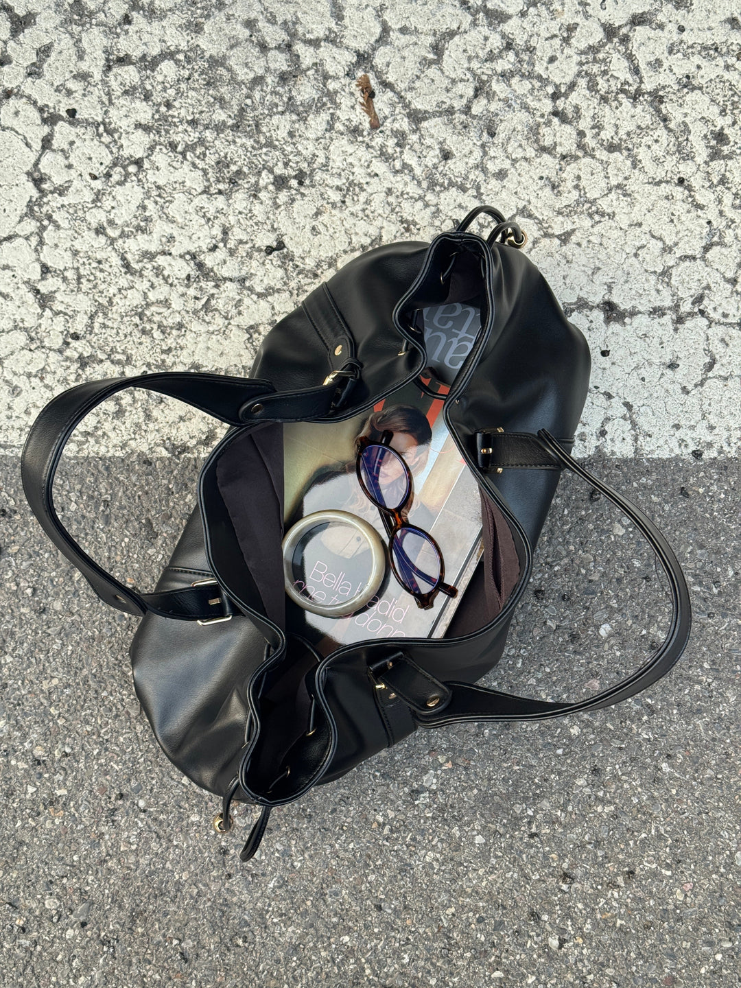 Riva shoulder bag - Black