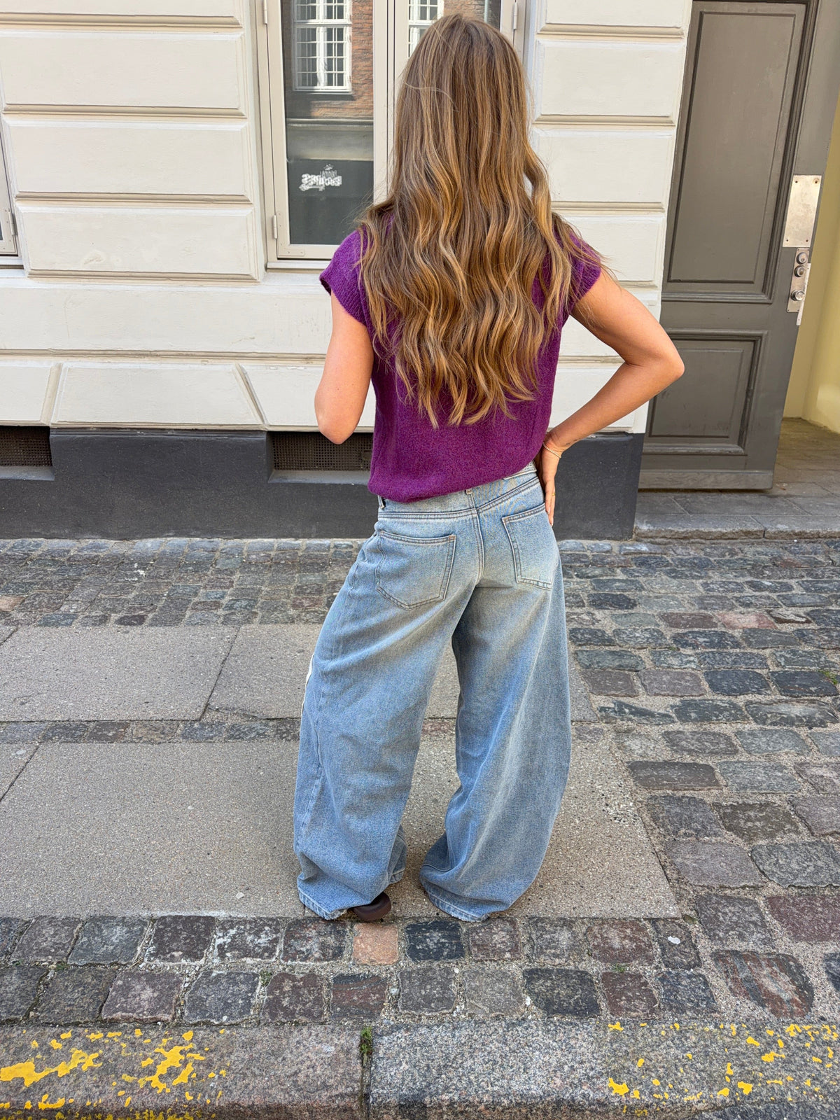 Kira Baggy Jeans Blue