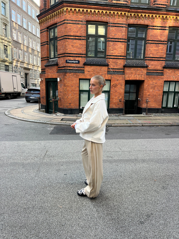 Elena loose suit pants - Beige