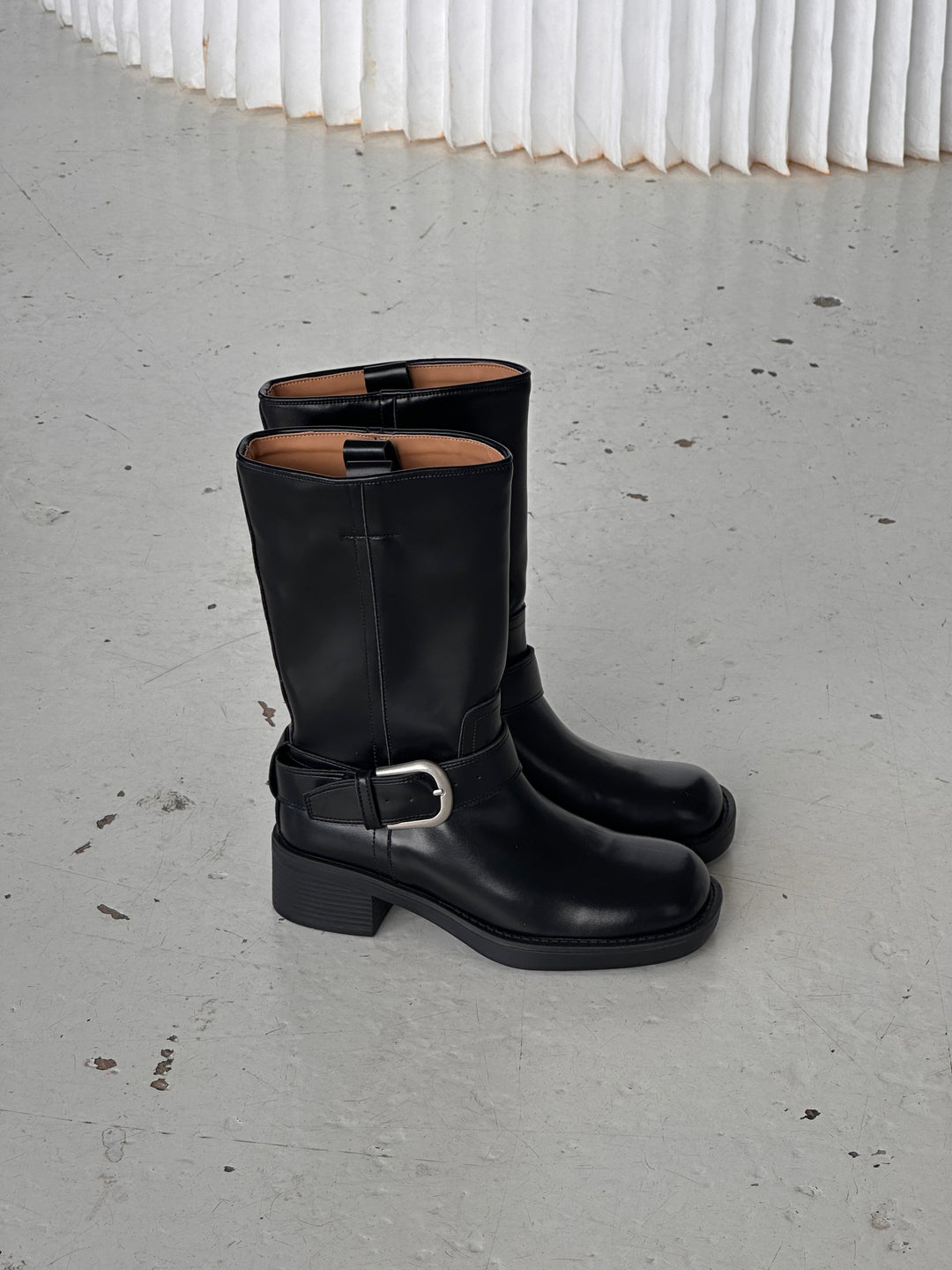 Lua buckle boots - Black