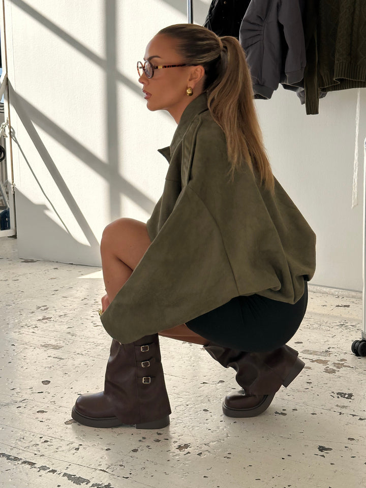 Vilde mini boots - Brown