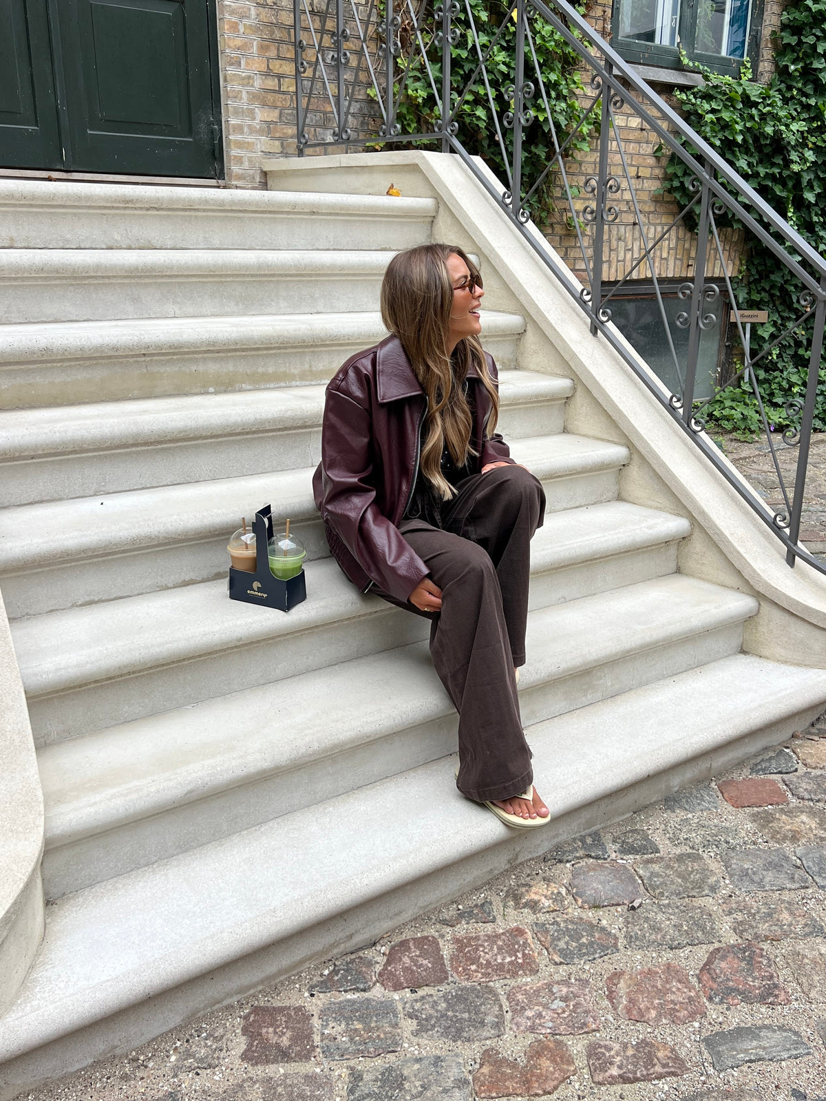 Emmy Jacket Burgundy