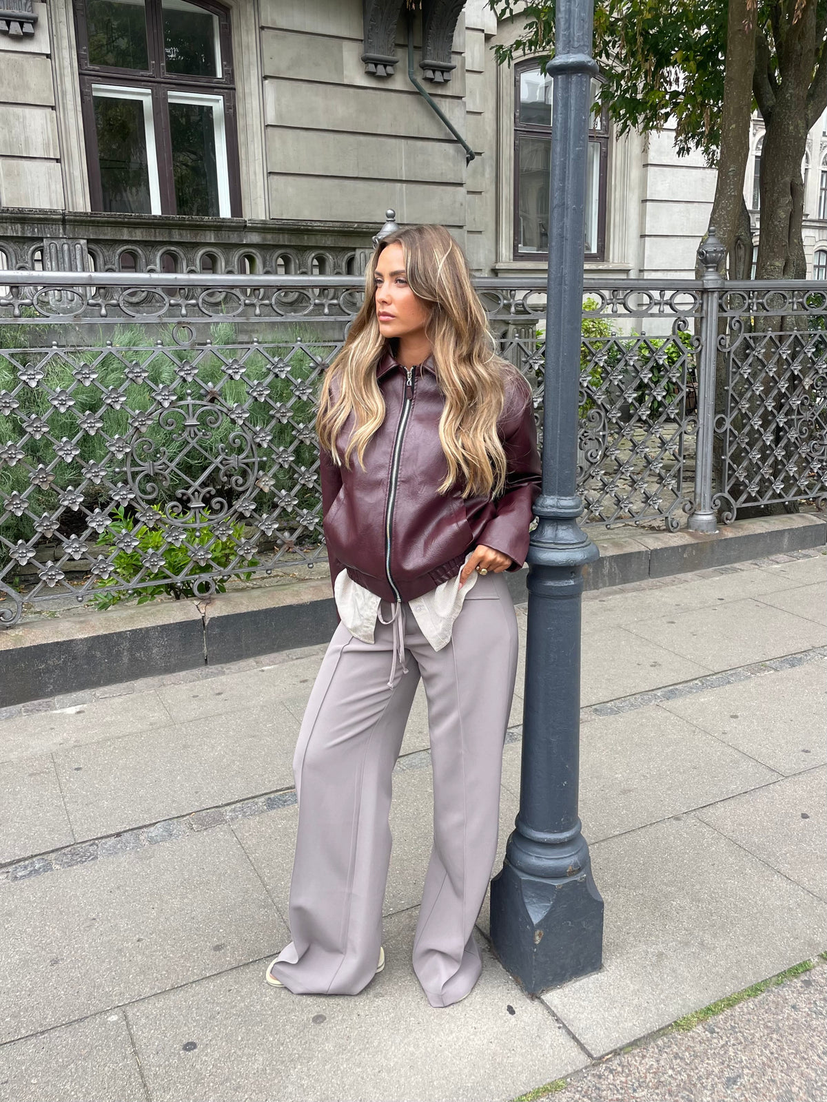 Emmy Jacket Burgundy