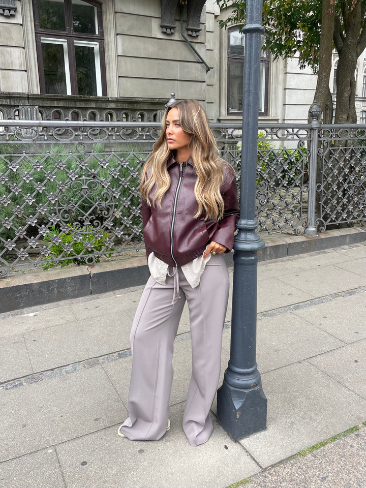 Emmy Jacket - Burgundy