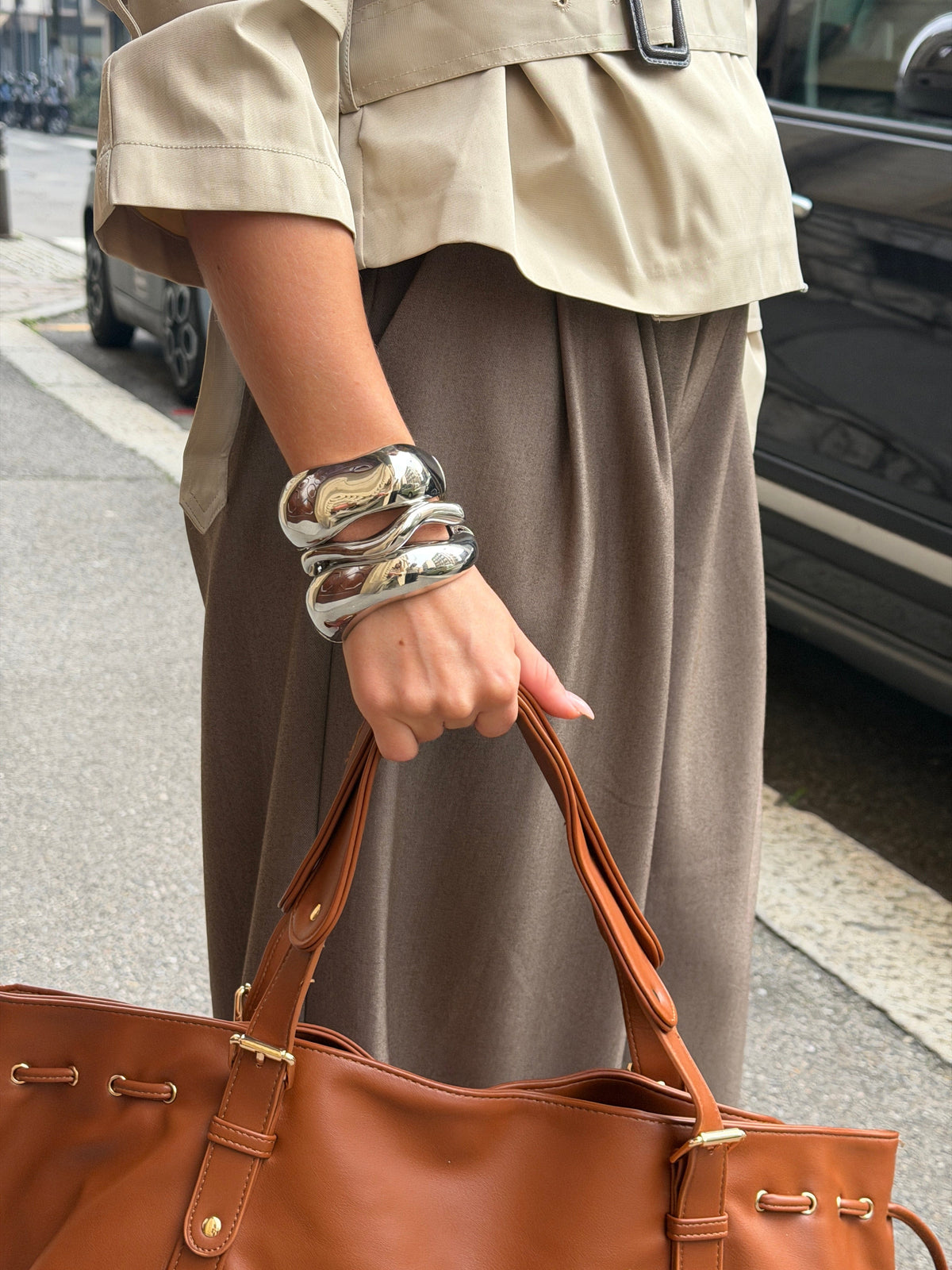 Niva 3 X Bracelet Silver