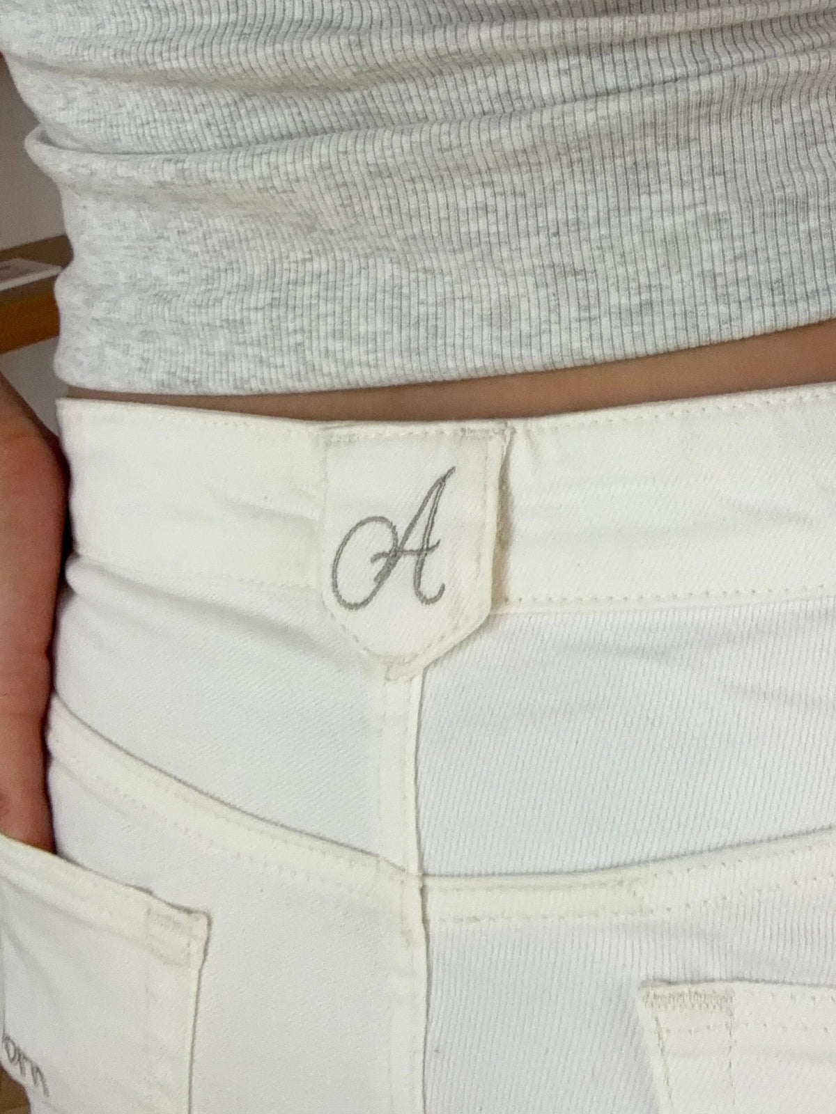Kelly Baggy Jeans White