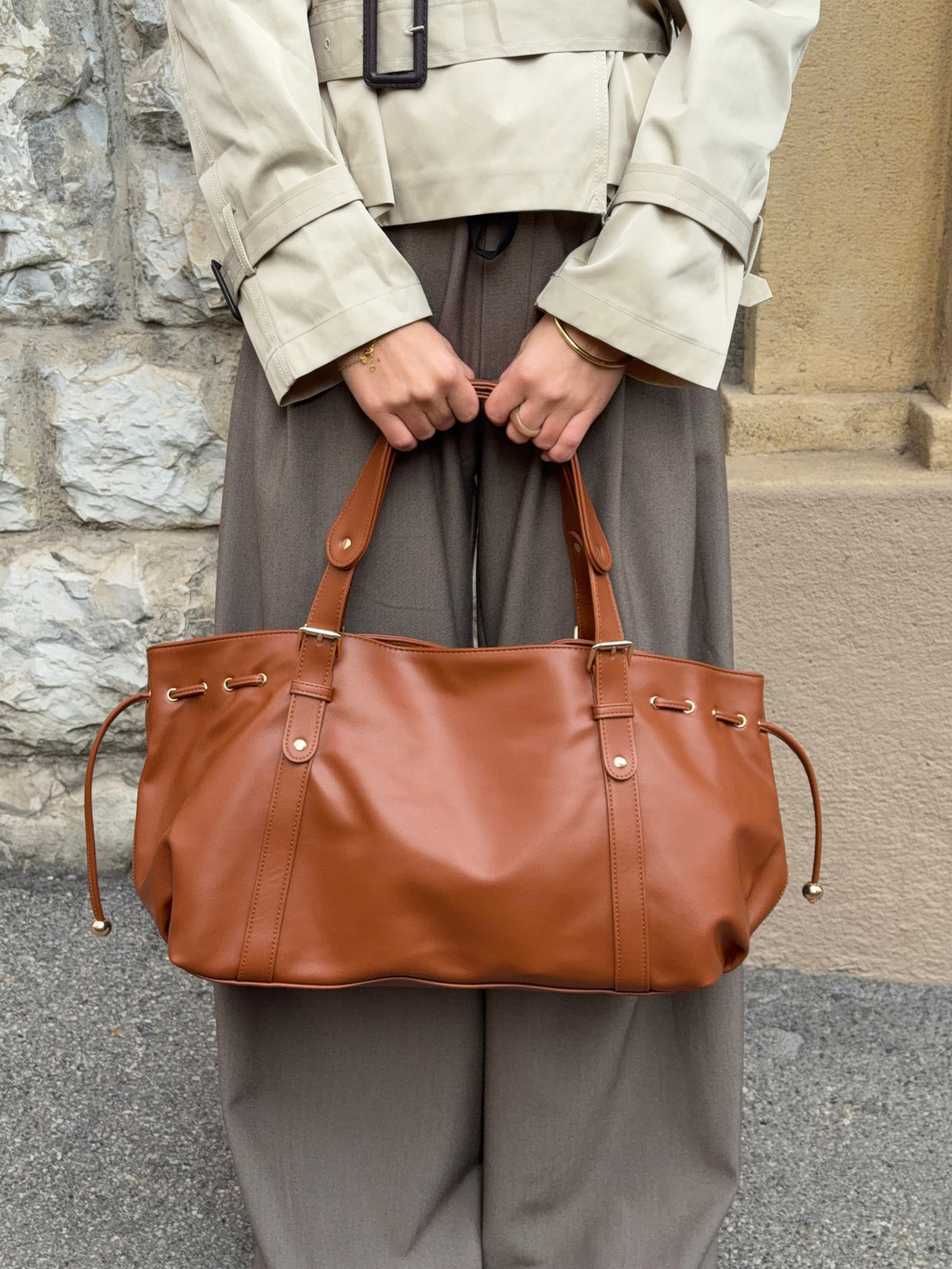 Riva Shoulder Bag Brown