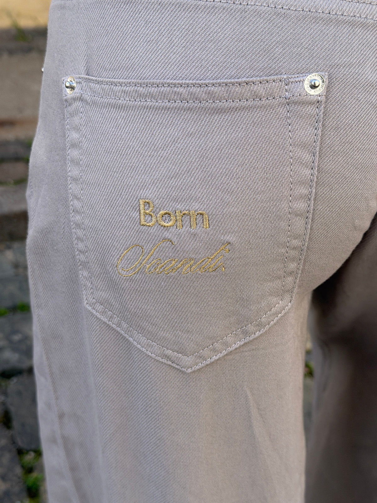 Kelly Baggy Jeans Mauve