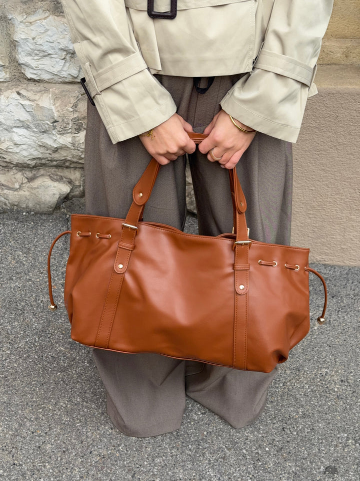 Riva shoulder bag - Brown