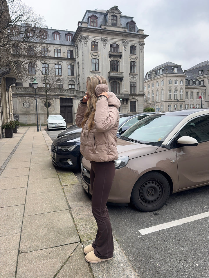 Aijo puffer Jacket - Beige