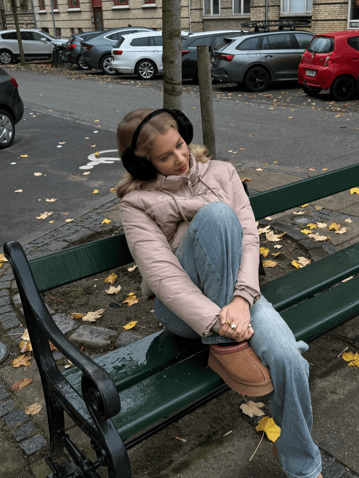 Sia Plush Ear Warmers Black
