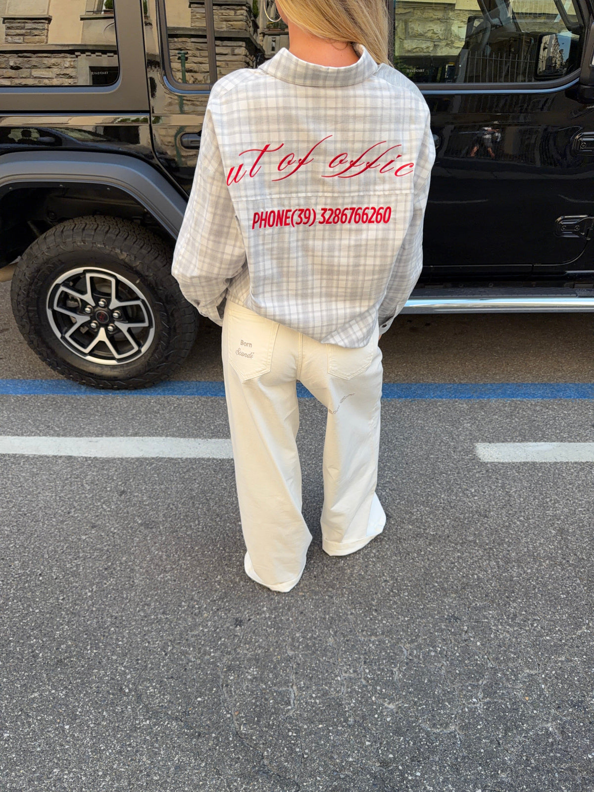 Kelly Baggy Jeans White