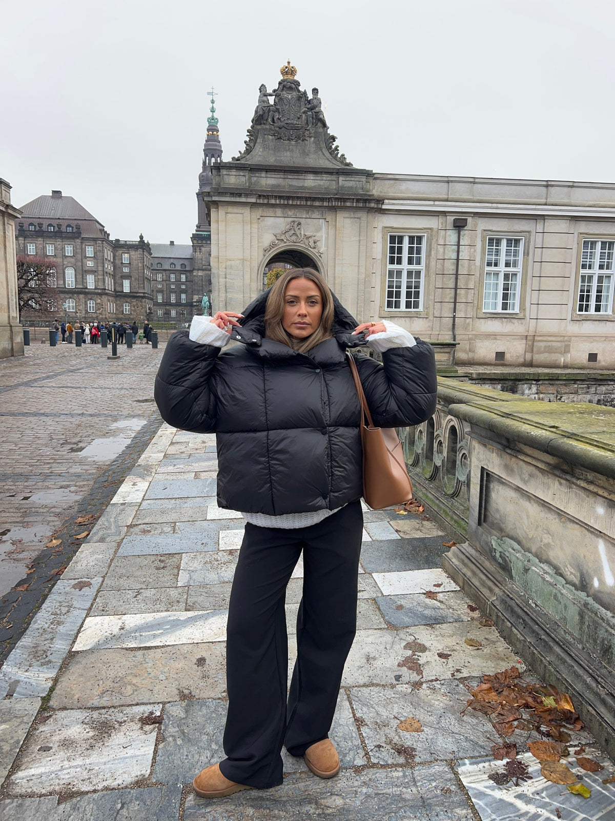 Ellinor Puffer Jacket Black
