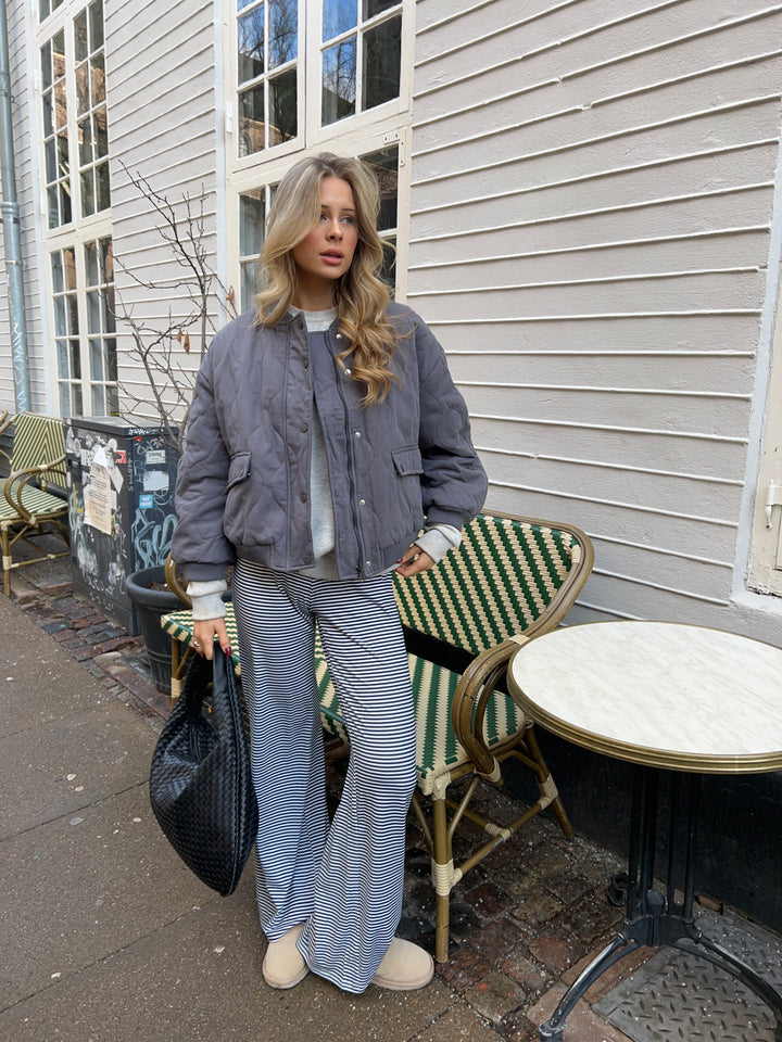 Jose Bomber Jacket - Dark gray