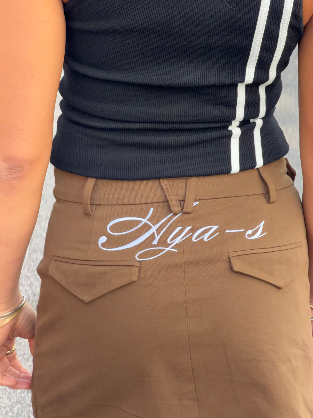 Ruby mini skirt - Brown