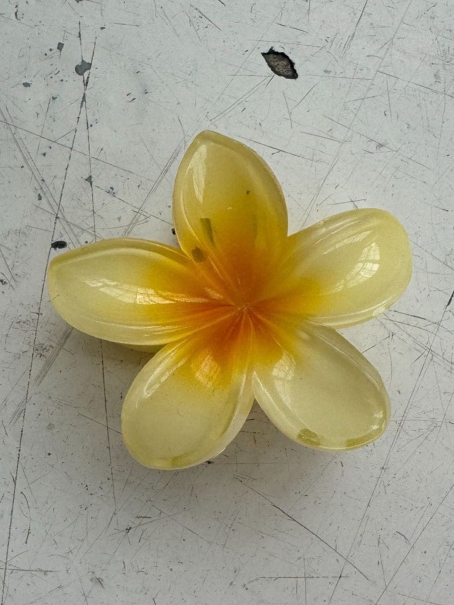 Julle Hair Clip Yellow