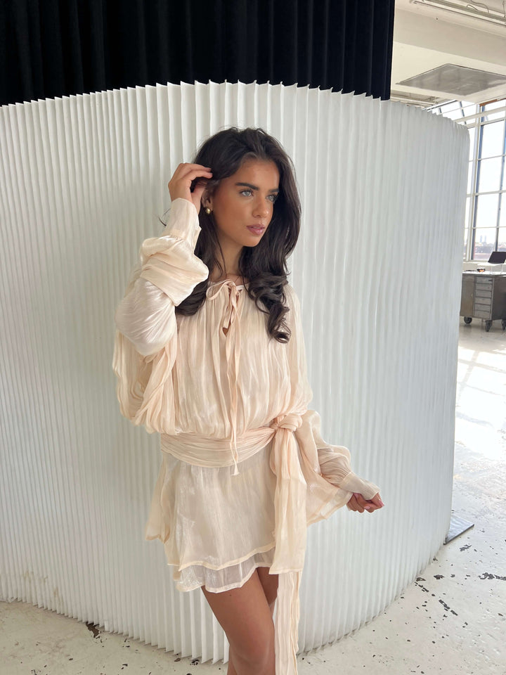 Kalia mini dress - Beige