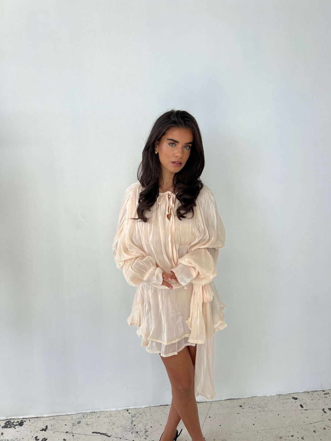 Kalia mini dress - Beige