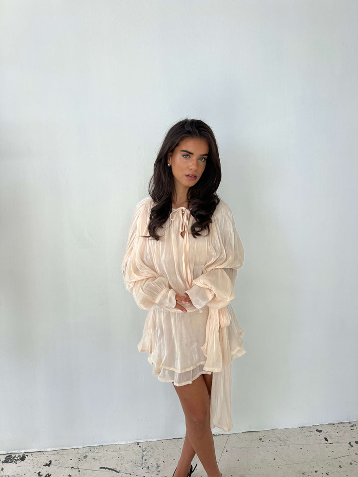 Kalia mini dress - Beige