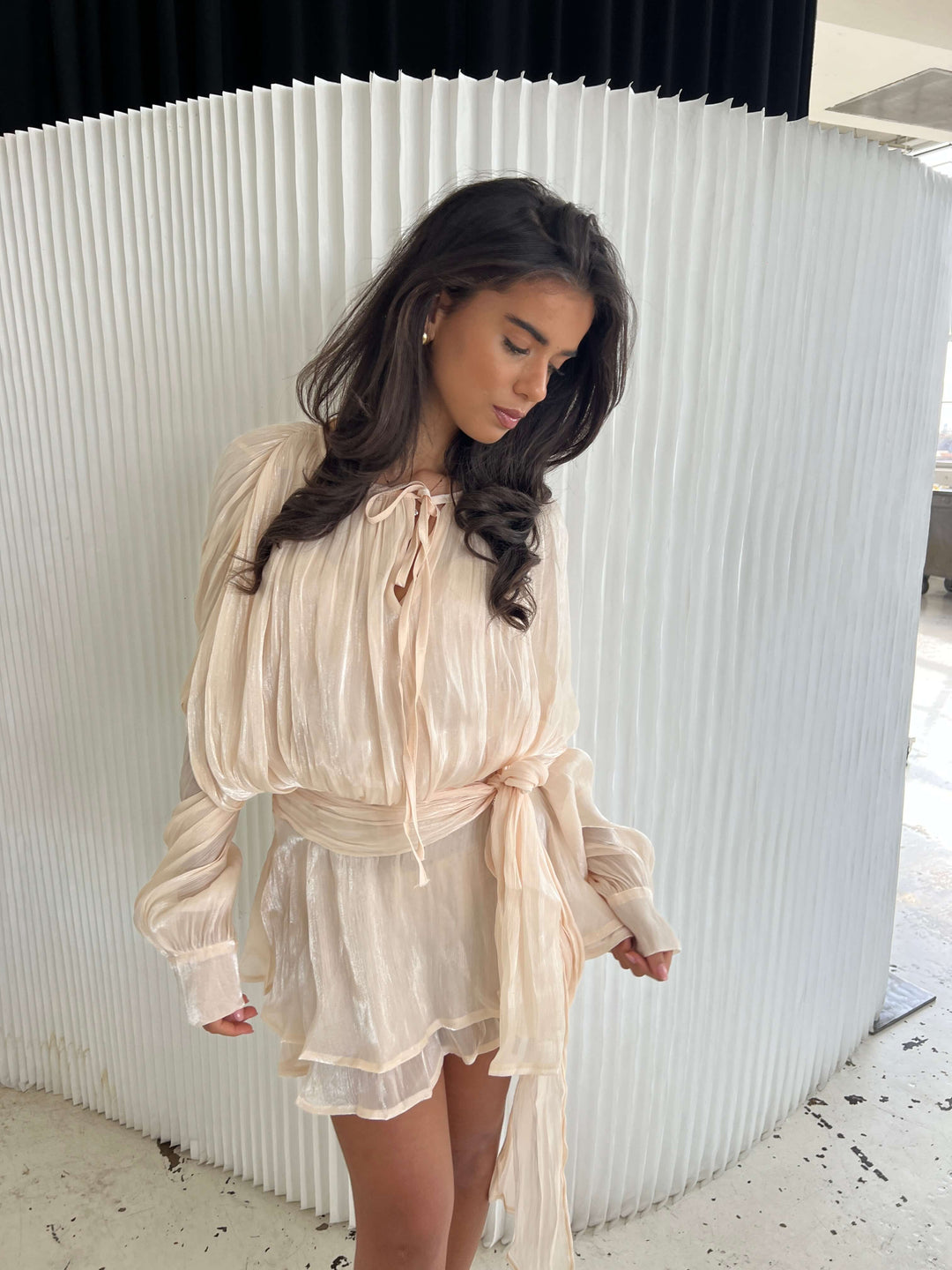 Kalia mini dress - Beige