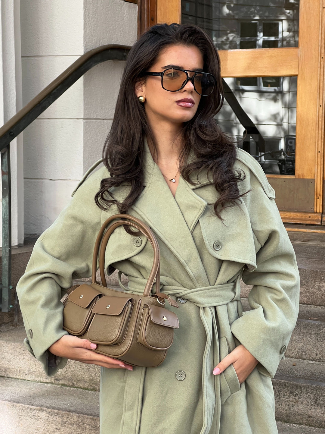 Karla shoulder bag - Beige