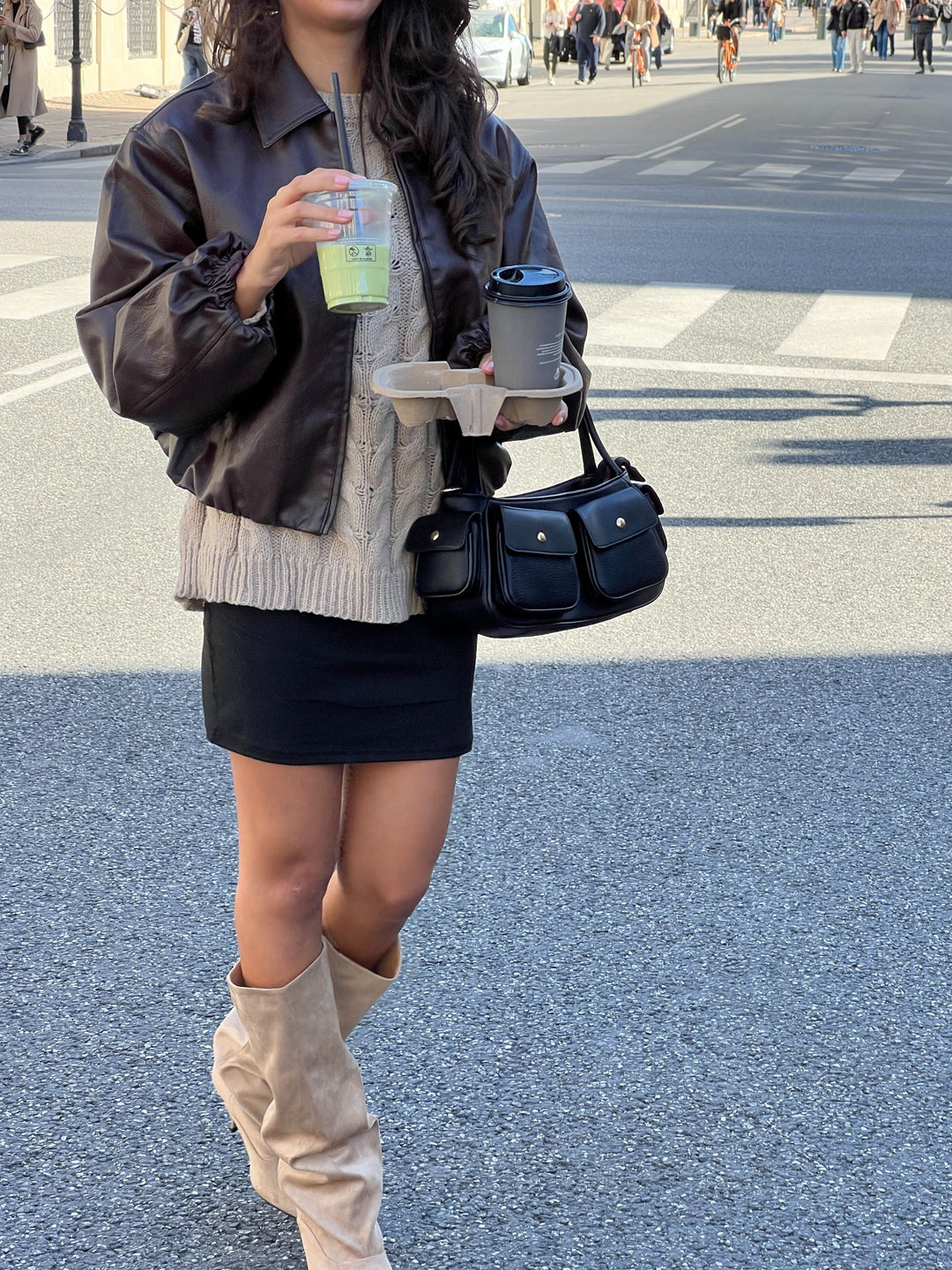 Karla shoulder bag - Black