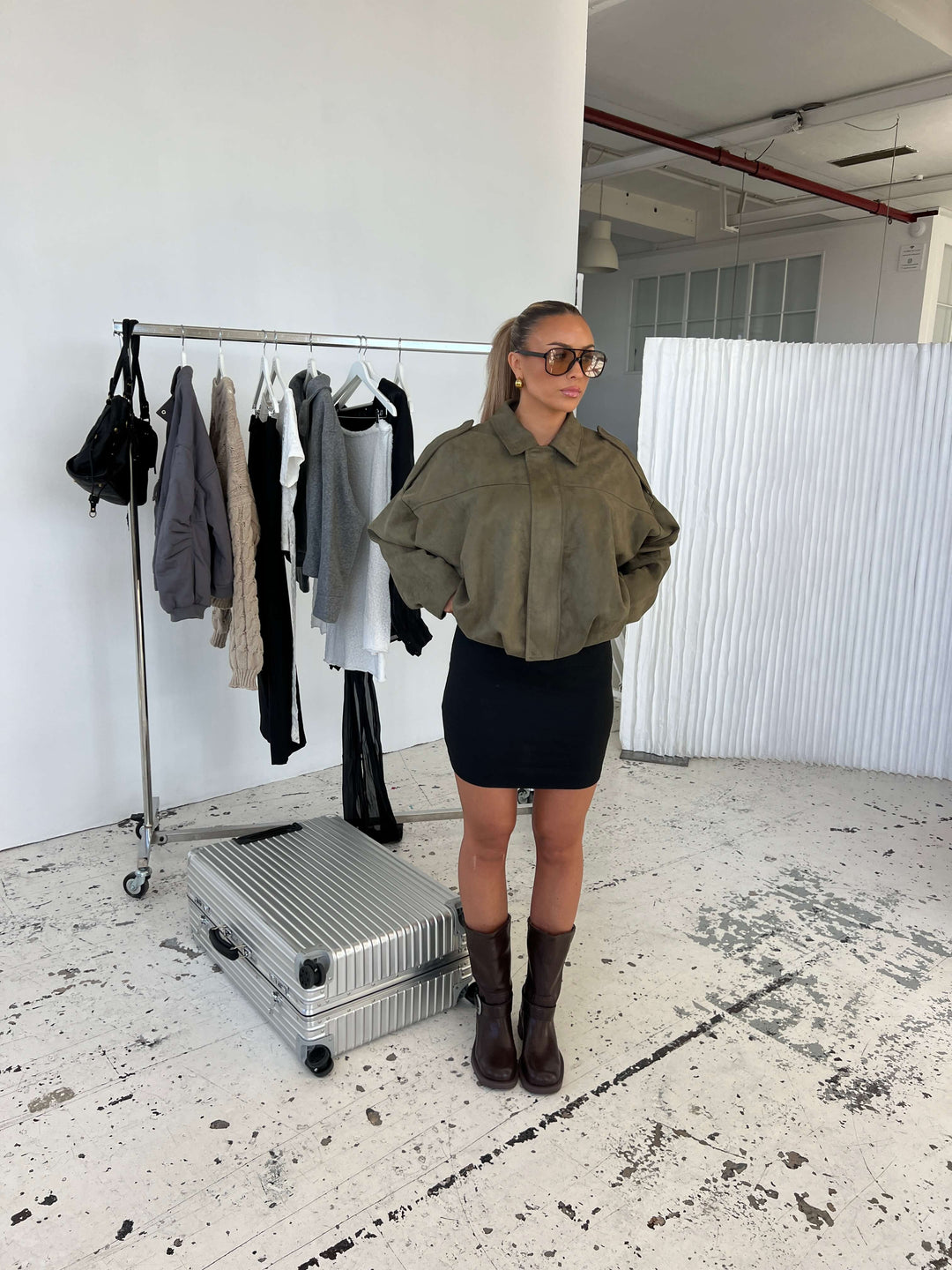 Lua buckle boots - Dark brown