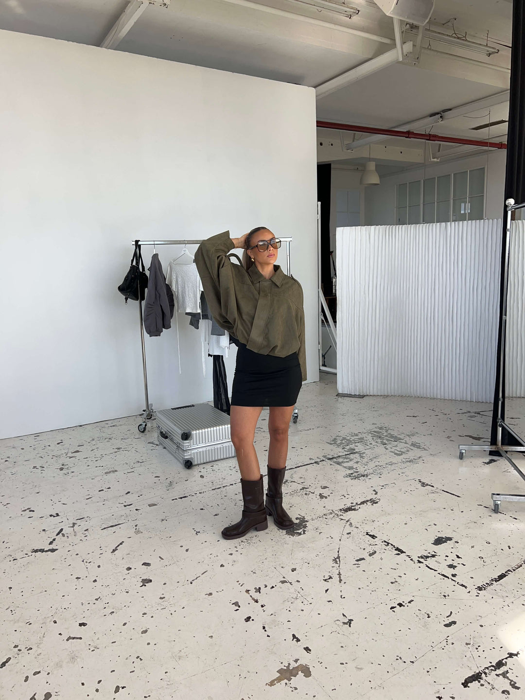 Lua buckle boots - Dark brown