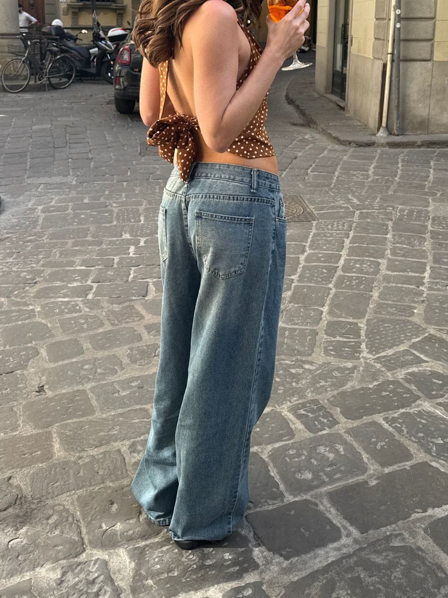 Maddy Low-Rise Jeans Blue